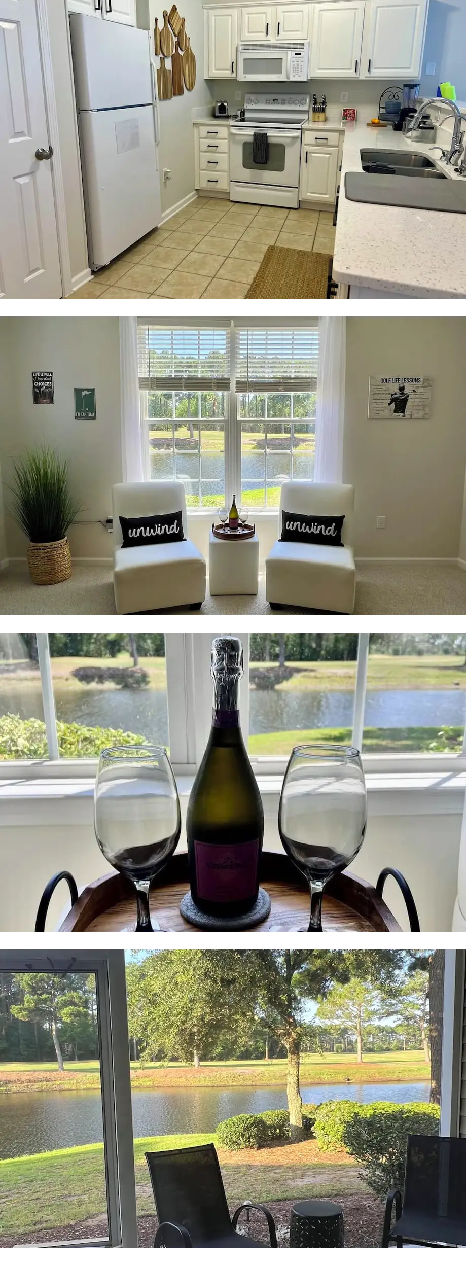 Fairway Views & Ocean Beaches: 3BR Condo...