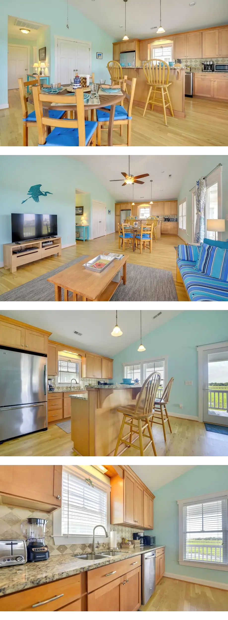 Sunset & Waterway Views! Holden Beach Ge...